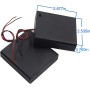 GTIWUNG 6 Piezas 3x1.5V AA Caja de Soporte de Batería Blanco,Enchufe Hembra USB,4.5V AA Caja de Almacenamiento de Batería con