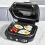Ninja Foodi Indoor Grill and Air Fryer, 5.7 Litre, 5 Cooking Functions, Air Fry, Grill, Roast, Bake and More, Dishwasher Safe