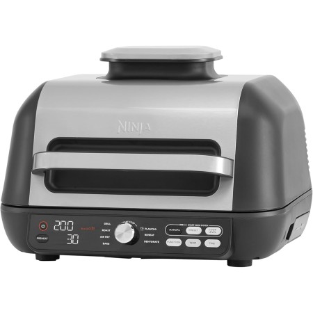 Ninja Foodi Indoor Grill and Air Fryer, 5.7 Litre, 5 Cooking Functions, Air Fry, Grill, Roast, Bake and More, Dishwasher Safe