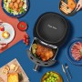 Taylor Swoden Joke 3L 1300W Oil Free Air Fryer with LED Touch Screen, 8 Pre-Programmed Menus, Manually Adjustable Time and
