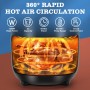 Taylor Swoden Joke 3L 1300W Oil Free Air Fryer with LED Touch Screen, 8 Pre-Programmed Menus, Manually Adjustable Time and