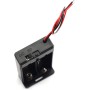 GTIWUNG 6Pcs 4 × 3.7V 18650 Caja de Soporte de Batería Caja de Almacenamiento de Batería de Plástico con Cables (4 Solts)
