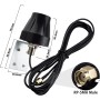 YILIANDUO 4G LTE Antena Exterior 2.4GHz 5.8GHz Banda Dual Omnidireccional 3M RG174 RP-SMA Cable Macho Montaje en Pared para