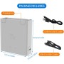 LYONGTECH Cargador de batería bidireccional con carga de almacenamiento para dron DJI Avata 2, carga de baterías duales en