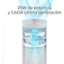 Mellerware - Freshly! Small Air Purifier | 3 Filters | HEPA Filter 13 + Active Carbon | Air Quality Indicator | 50W | Air