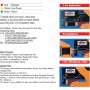 Aurgiarme Caja de almacenamiento de batería 116 sin caja de almacenamiento de batería con probador de batería extraíble para