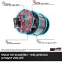 Einhell GP-LB 18/200 Li E-Solo Power X-Change Leaf Blower with Battery (Li-Ion, 18V, Brushless Motor, Speed Regulation, Axial