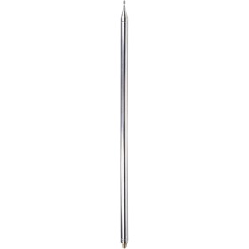 Honseadek Antena telescópica de 5,6 m, antena de onda corta de radio jamón de acero inoxidable para Yagi-GP Amateur Wireless DIY