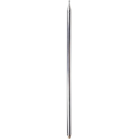 Honseadek Antena telescópica de 5,6 m, antena de onda corta de radio jamón de acero inoxidable para Yagi-GP Amateur Wireless DIY