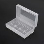 KSTE Box - Caja de Almacenamiento de batería Impermeable, 2 Unidades 20700/21700, contenedor para protección y Transporte