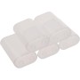 NVOQILIN Estuche de almacenamiento de batería para 2 soportes de baterías 21700, protege y almacena tus baterías limpias y