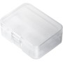 Rsgfent Práctico estuche de almacenamiento de batería para 2 baterías 18650 o 16340, protege y almacena tus baterías