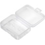 Rsgfent Práctico estuche de almacenamiento de batería para 2 baterías 18650 o 16340, protege y almacena tus baterías