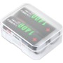 Rsgfent Práctico estuche de almacenamiento de batería para 2 baterías 18650 o 16340, protege y almacena tus baterías