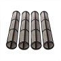 Alanmoship 4 filtros de colector de bomba de pintura sin aire 244071 244067 244068 largo vertical 30/60/100 malla de acero