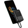 Caja de almacenamiento de batería 18650 para DIY Power Bank Shell exterior con función de linterna LED Pantalla LED No incluye