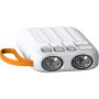 Caja de almacenamiento de batería 18650 para DIY Power Bank Shell exterior con función de linterna LED Pantalla LED No incluye