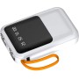 Caja de almacenamiento de batería 18650 para DIY Power Bank Shell exterior con función de linterna LED Pantalla LED No incluye