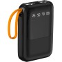 Caja de almacenamiento de batería 18650 para DIY Power Bank Shell exterior con función de linterna LED Pantalla LED No incluye