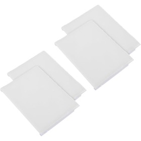 Uonlytech 4 Almohadillas De Repuesto Para Bordeadoras De Pintura Multifuncionales Para Esquinas y Bordes Fibra Química Fácil De