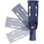 XFUYI Extensor de Pincel Adaptador de Rodillo de Pintura multiángulo Herramienta de sujeción para Pintar Extensor de Pincel para