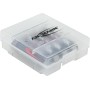 Ansmann Premium - Caja para hasta 4 Pilas Mignon AA o Micro AAA y baterías/Caja de Almacenamiento para protección y Transporte