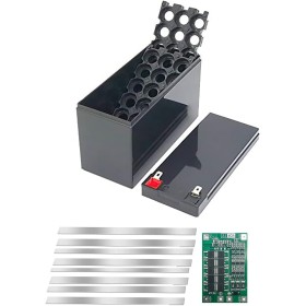 Li-Ion Caja de almacenamiento de batería 3x7 18650 Soporte para fuente de alimentación ininterrumpida UPS DIY Batería especial