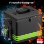 Lipo - Bolsa de batería ignífuga, a prueba de explosiones, bolsa de protección con doble cremallera para carga y almacenamiento