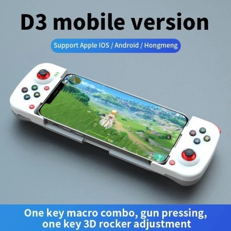Controlador de juego extensible 5,0 BT inalámbrico para teléfono móvil
