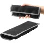 Selens 2 piezas DSLR batería caso titular bolsa de almacenamiento (4 bolsillos) gris para batería AA/AAA y LP-E6 LP-E8 LP-E10