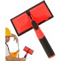Aplicador de almohadilla de pintura, recortador de bordes de pintura de pared con almohadilla, herramienta de pintura de bordes