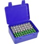 Caja de almacenamiento de pilas para 54 pilas AAA, almacenamiento de pilas, caja de almacenamiento de pilas