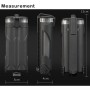 WarmHeartting Contenedores de Almacenamiento de batería Impermeable multifunción táctico de 2