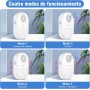 Daytech Boton Emergencia Ancianos,Avisador Personas Mayores con Alerta por Vibración，Boton Llamada Emergencia Puede Utilizarse