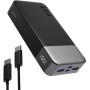 NOBIS Bateria Externa Movil 20000mah,PD3.0 45W Batería Portátil Carga Rápida,QC4.0 Power Bank con Pantalla LED para MacBook,