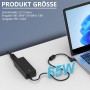 65W Portátil Cargador para Toshiba Satellite C50 C655 C660 C850 L750 L850 ASUS A52F A53S K55A K53S X401 X501 X551 X552