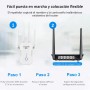 QLOCOM 2025 Nuevo Amplificador Señal WiFi 1200Mbps Repetidor WiFi, Banda Dual 5GHz y 2.4GHz WiFi Booster con WPS, Repetidor WiFi
