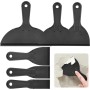 Flintronic Espátulas de Plástico, 6 Piezas Espátulas para Masilla Herramienta de Raspadores de Pintura, 1.5/2/3/4/6/8 Pulgadas