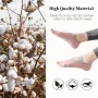 4 Pares Comodos Calcetines Yoga Pilates Para Mujeres y Hombres Antideslizantes Calcetines Artes Calcetín Marciales Tobillero