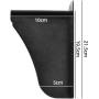 ZYLEDW Timbres de Puerta, Cubierta de Lluvia para timbres, Cubierta de Lluvia para Enchufe de Acero Inoxidable, Resistente,
