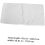 DOITOOL Lona Antipolvo de Algodón para Pintar 170 Cm X 200 Cm Tela Antipolvo para Suelos Y Muebles