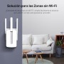 MERCUSYS MW300RE - Repetidor Wi-Fi N300Mbps, Dos potentes antenas externas, amplificador, Indicador de señal inteligente, WPS,