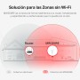 MERCUSYS MW300RE - Repetidor Wi-Fi N300Mbps, Dos potentes antenas externas, amplificador, Indicador de señal inteligente, WPS,