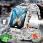 Para HUAWEI linterna LED reloj inteligente al aire libre pantalla HD d