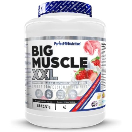 Perfect nutrition Big Muscle XXL - 2,7 kg Fresa