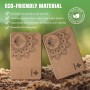 Overmont Baldosas de Yoga de Corcho，2 Yoga Block Natural Ecológico,con correas para yoga, pilates, fitness en general y