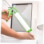 UKCOCO 6 Botellas De Plástico Vacías Botella Vacía Para Masilla Pavimentación Tubos De Masilla Boquilla De Masilla Tubos