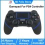 Mando inalámbrico Bluetooth para PS4 y PC, controlador de doble vibrac