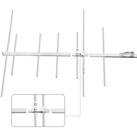 Antena Yagi de doble banda, antena de 2m, 70cm, VHF, UHF, alta gananci