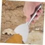 jojofuny Pala Para Masilla Con Mango De Acero Inoxidable. Fregadora Eléctrica Limpiador De Hornos De Alta Resistencia Raspador